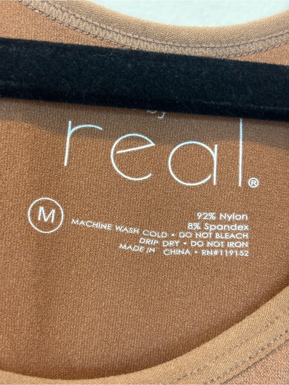 Real Seamless Tank Top shape wear  in Warm Cocoa - Picture 3 of 3